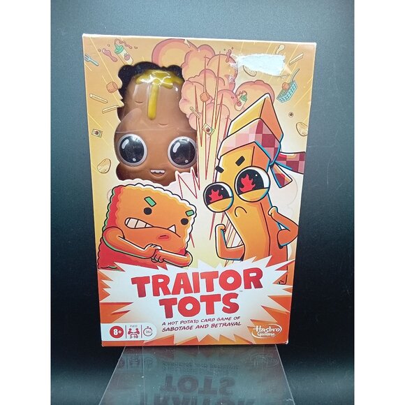 Traitor Tots Card Game For 8+ Hot Potato Strategy & Sabotage By Hasbro - Picture 2 of 5
